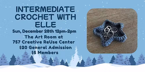 Crochet Star Trinket Dish with Elle