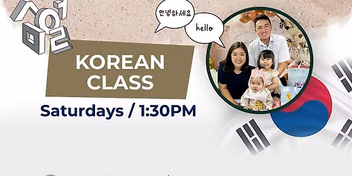 Off for 2026 Summer! Free Korean Language Classes in Memphis