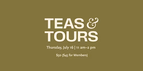 Teas & Tours\u2014Ancient Splendor
