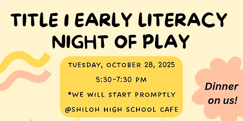 Title 1 Early Literacy Night of Play