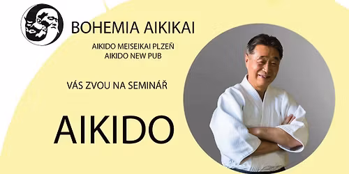 Aikido semin\u00e1\u0159 veden\u00fd Shishiya Sensei 7. Dan, Plze\u0148