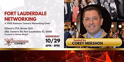 Free Fort Lauderdale Rockstar Connect Networking Event (October, Florida)