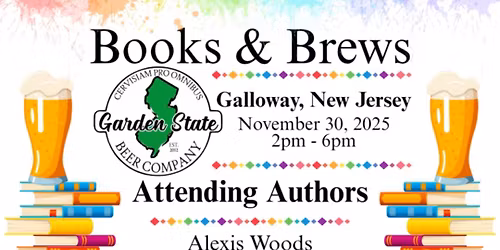 Books and Brews @ Garden State Beer Company