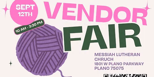 Messiah Lutheran Church Vendor Fair