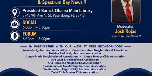 2026 Residents of West St. Pete Mayoral Forum