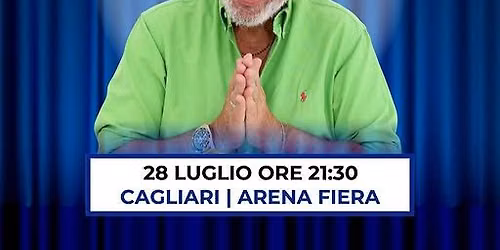 Maurizio Battista a Cagliari