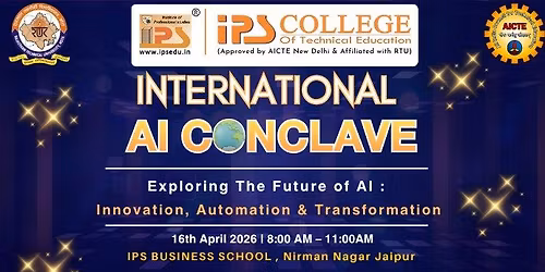 INTERNATIONAL AI CONCLAVE