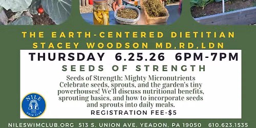 NSC - Jessie's Garden Workshop- Seeds of Strength: Mighty Micronutrients