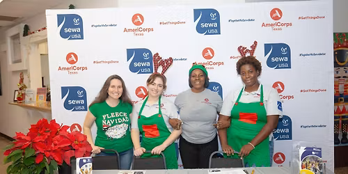 Santas-4-Sewa , annual gift wrapping event for ASPIRE community center kids