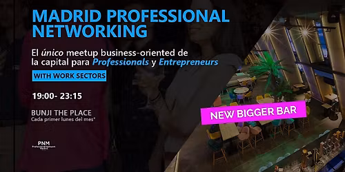 Professional Networking& Drinks | PNM December[NEW BIGGER Bar]