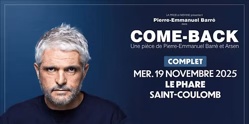 [COMPLET] PIERRE-EMMANUEL BARR\u00c9 @Saint-Coulomb (19.11.25) - Le Phare