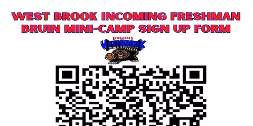 West Brook Bruins 9th Grade Mini-Camp