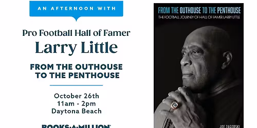 An Afternoon with Pro Football Hall of Famer Larry Little