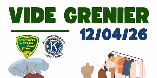 VIDE GRENIER DU 12\/04\/2026