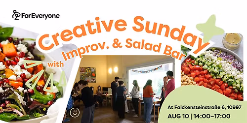 Creative Sunday: Theatre Improv & Salad Bar Experience