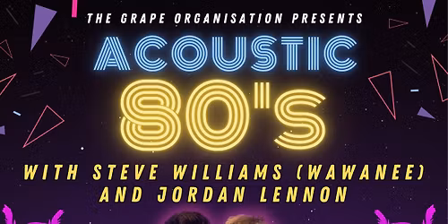 Acoustic 80's - Steve Wiliams & Jordan Lennon