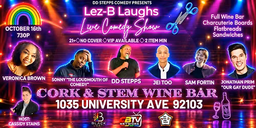 Lez-B Laughs Live Comedy Show in Hillcrest