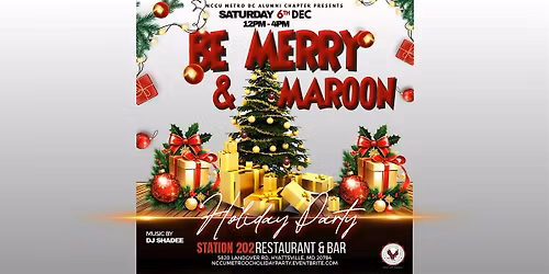 Be Merry & Maroon: Metro DC Eagles Holiday Brunch