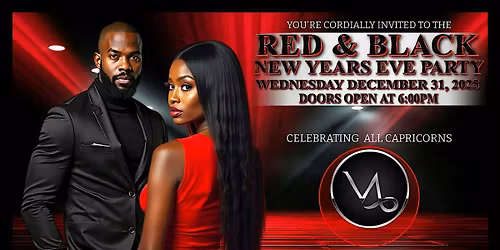 RED & BLACK NEW YEARS EVE PARTY