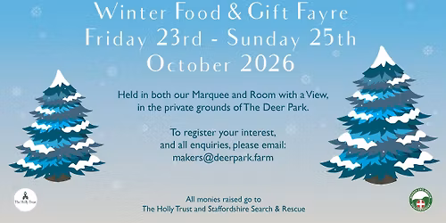 Charity Winter Food & Gift Fayre 2026