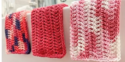 Crocheted Dishcloth for Beginners