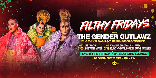 Filthy Fridays: 5th Annual Christmas Disco Party