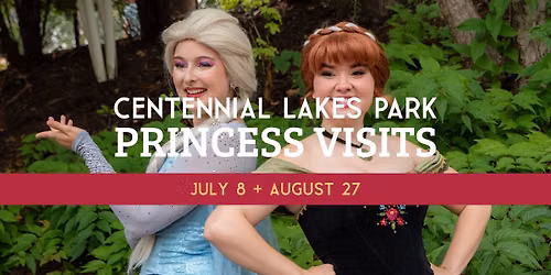 Magical Moments Princess Visits at Centennial Lakes Park