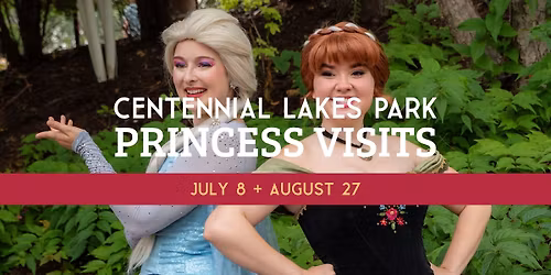 Magical Moments Princess Visits at Centennial Lakes Park