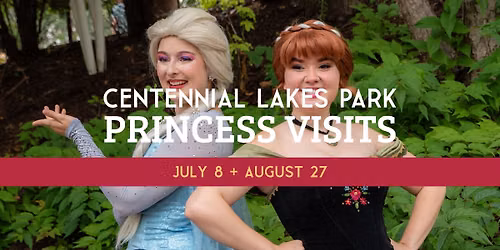 Magical Moments Princess Visits at Centennial Lakes Park