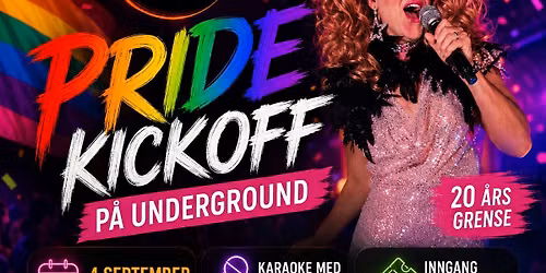 \ud83c\udf89\ud83c\udf08 PRIDE KICKOFF P\u00c5 UNDERGROUND! \ud83c\udf08\ud83c\udf89