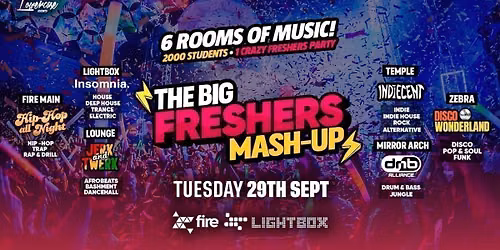  THE BIG LONDON FRESHERS MASHUP - FULL VENUE TAKEOVER WITH 6 HUGE BRANDS + 2500 STUDENTS! THE ULTIMATE FRESHERS EXPERIENCE - LONDON FRESHERS WEEK 2026 [WEEK 3]