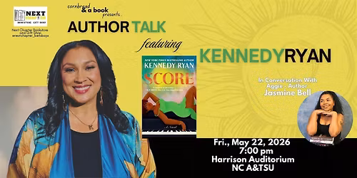 Author Talk Featuring NYT Best Selling Author Kennedy Ryan