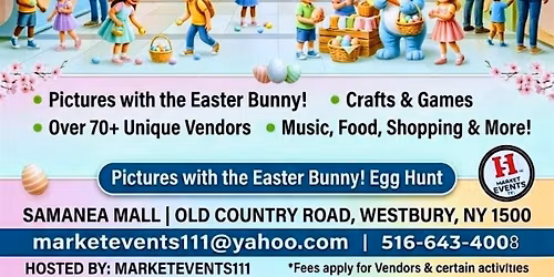 EASTER EGGSTRAVAGANZA FAIR, MARKET & EGG HUNT!