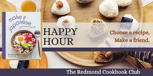 Make It Japanese by Rie McClenny- Cookbook Club Planning Happy Hour