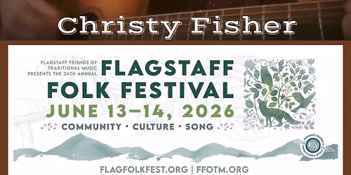 Christy Fisher @The Flagstaff Folk Festival - Gallery Stage
