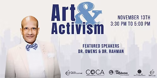 Art & Activism with Dr. Owens and Dr. Rahman