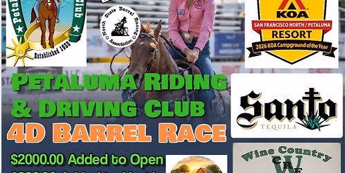 Fourth Final PRDC 2026 Barrel Race $2000 added Dress Code