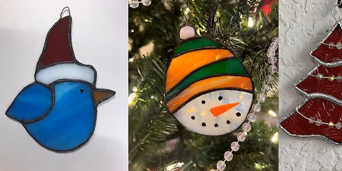 Introduction to Stained Glass - Create a Christmas Ornament!