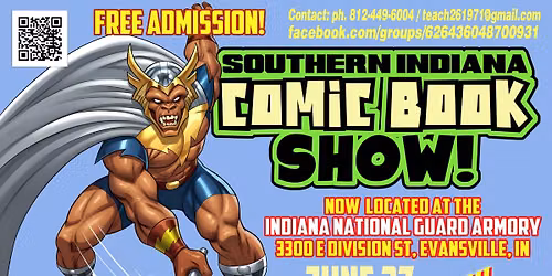 Southern Indiana Comic Book Show 6\/27\/26
