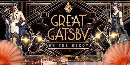 The Great Gatsby Party on the PS Decoy Paddle Steamer, Swan River!