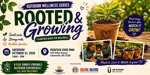 Outdoor Wellness Series: Rooted & Growing