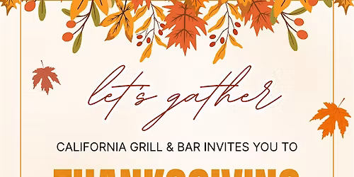 Thanksgiving Day Dinner