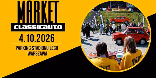 Classicauto Market - gie\u0142da klasyk\u00f3w, Parking Stadionu Legii Warszawa 