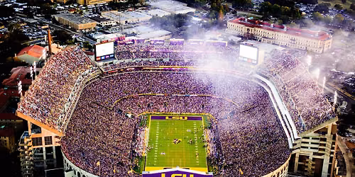 McNeese State Cowboys at LSU Tigers Football