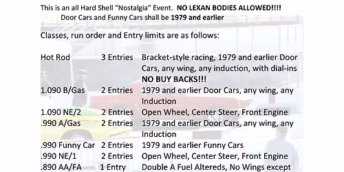 Mini March Meet 2026