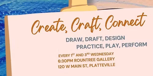 Create, Craft, Connect - Art Therapy Group