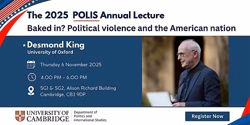 Baked In?\u00a0 Political violence and the American nation.