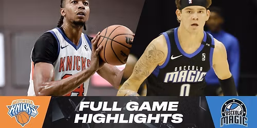 Parking Westchester Knicks at Osceola Magic