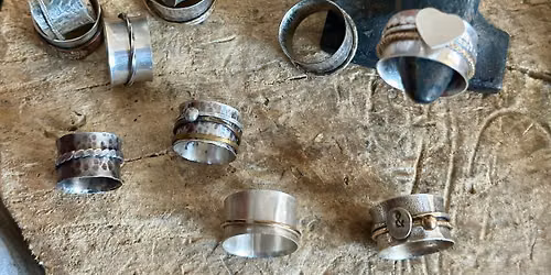 Sterling Silver Spinner Ring - Saturday Metalsmithing Workshop