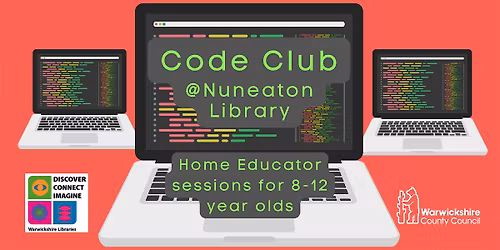 Code Club for Home Educators @ Nuneaton Library